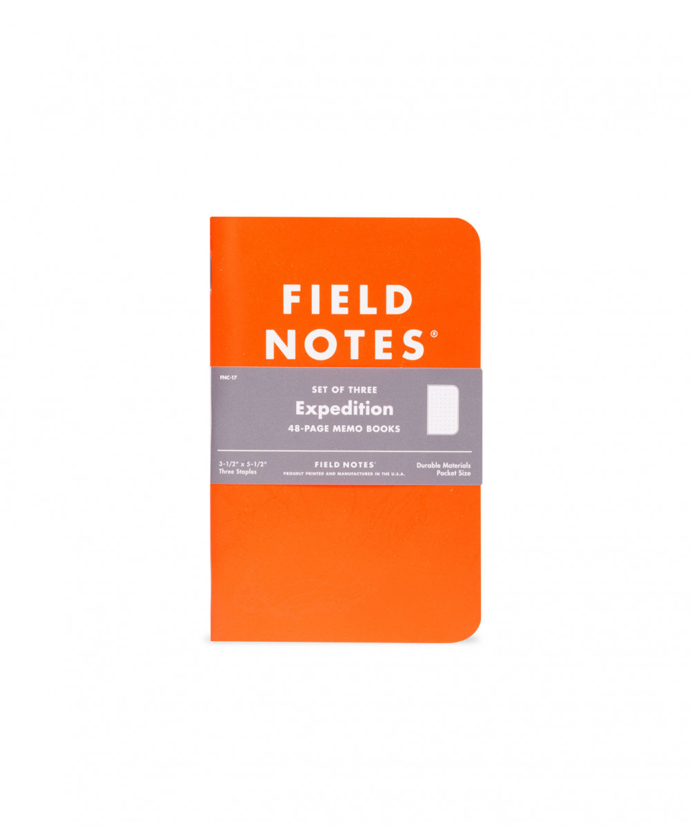 Amazon Field Notes Field Notes Expedition 3-Pack | Firestorm Books