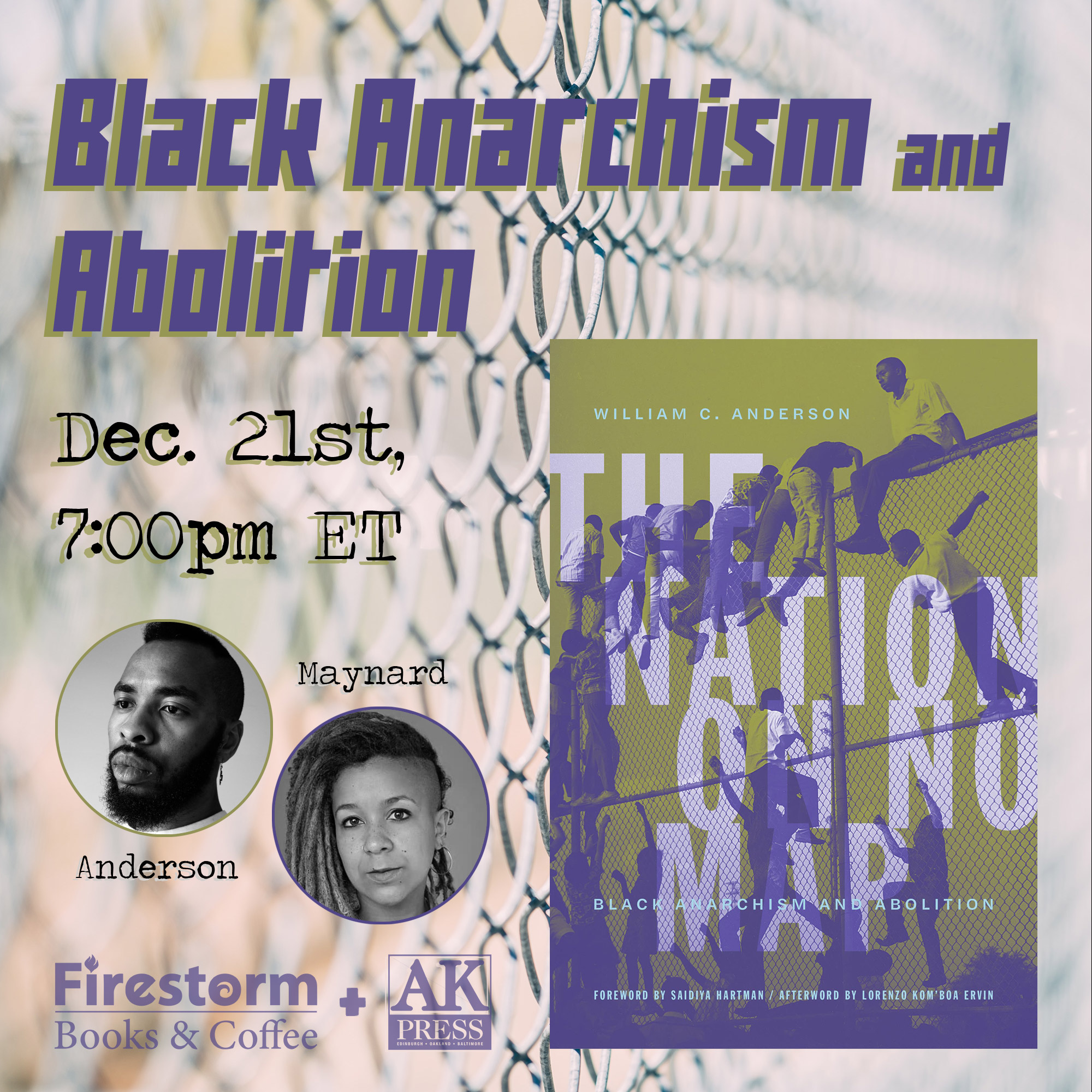 ongerustheid Uitstekend Shipley Black Anarchism and Abolition | Calendar | Firestorm Books