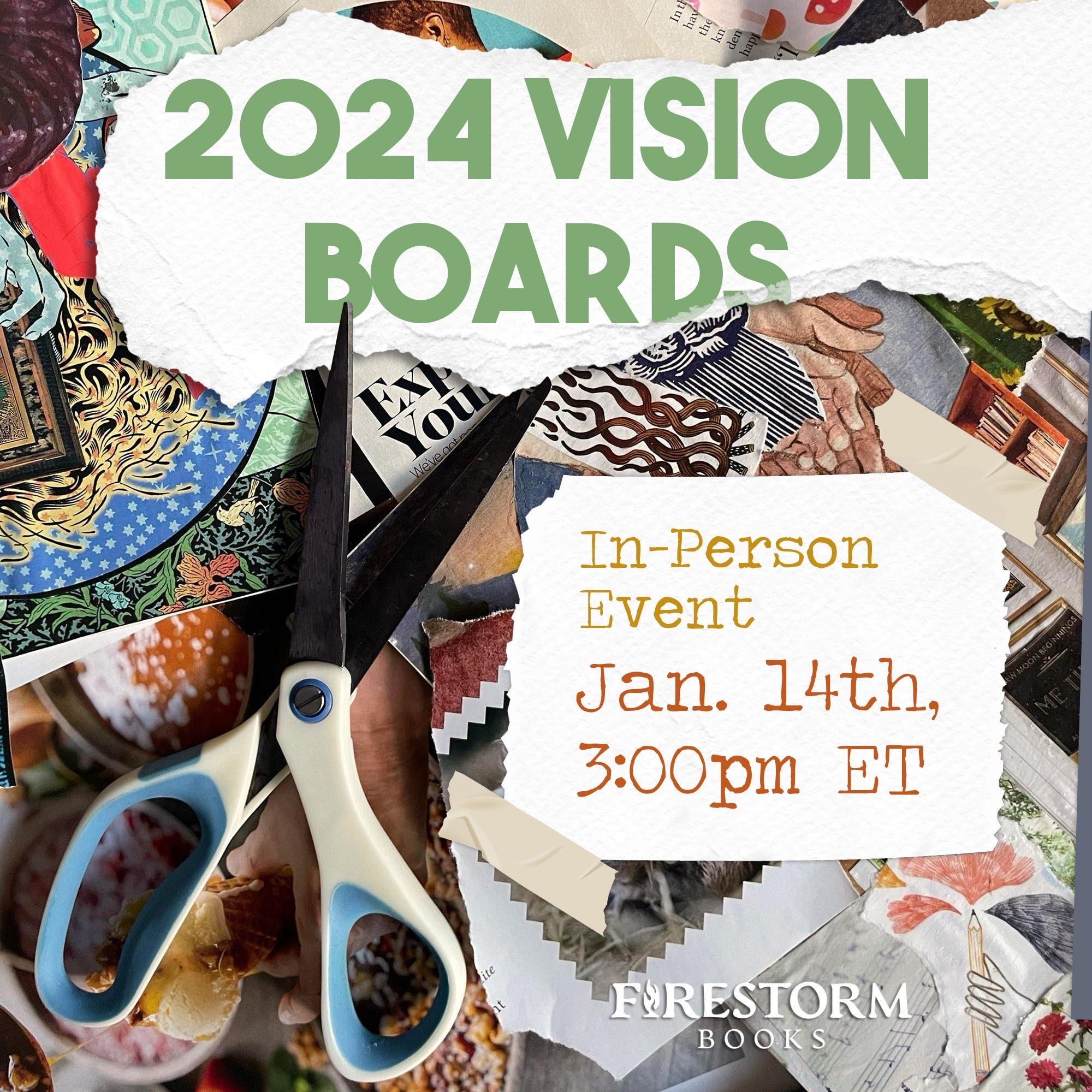 2024 Vision Boards, Calendar