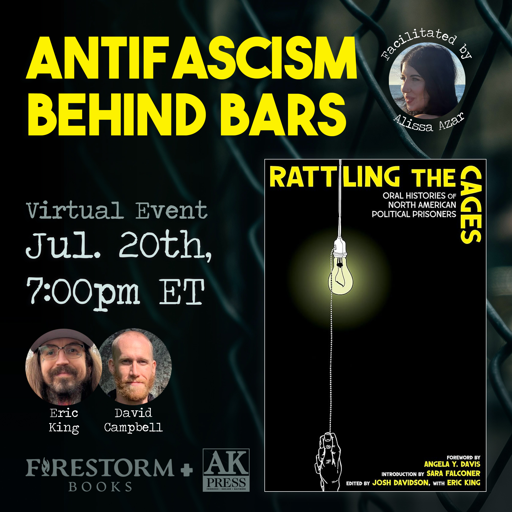 Rattling the Cages: Antifascism Behind Bars | Calendar | Firestorm Books