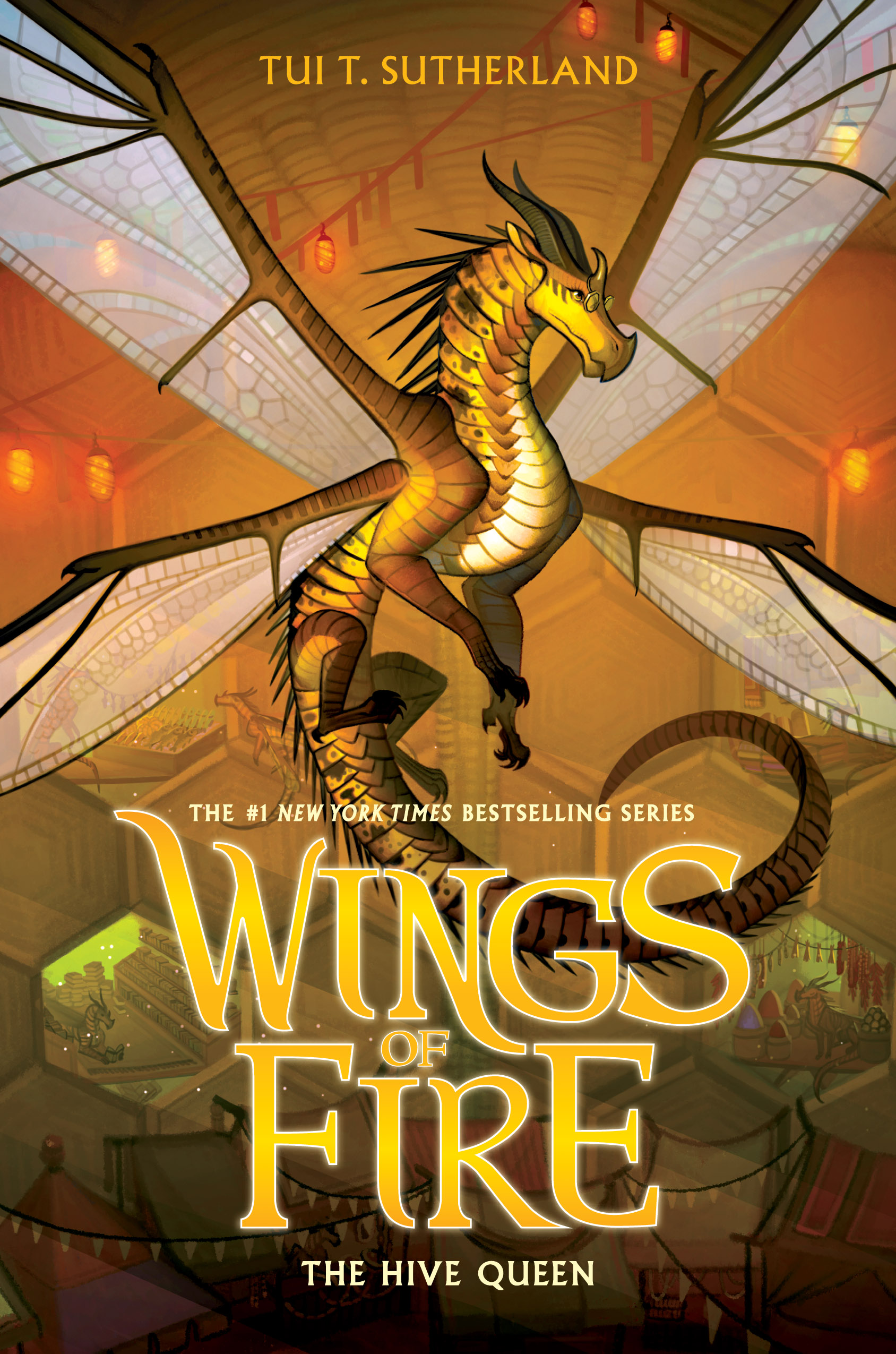 The Hive Queen (Wings of Fire 12) by Tui T. Sutherland Firestorm Books