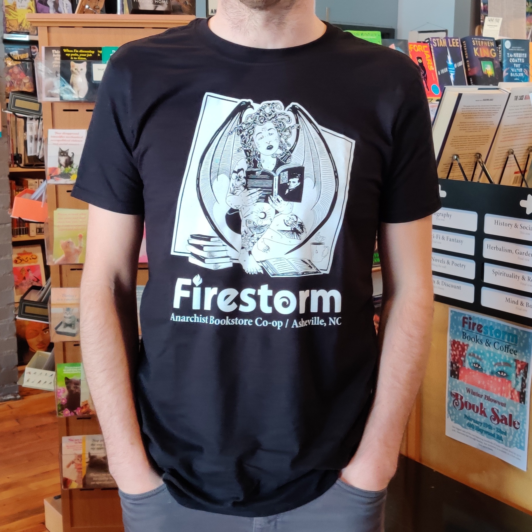 Firestorm Gorgon T-shirt | Firestorm Books