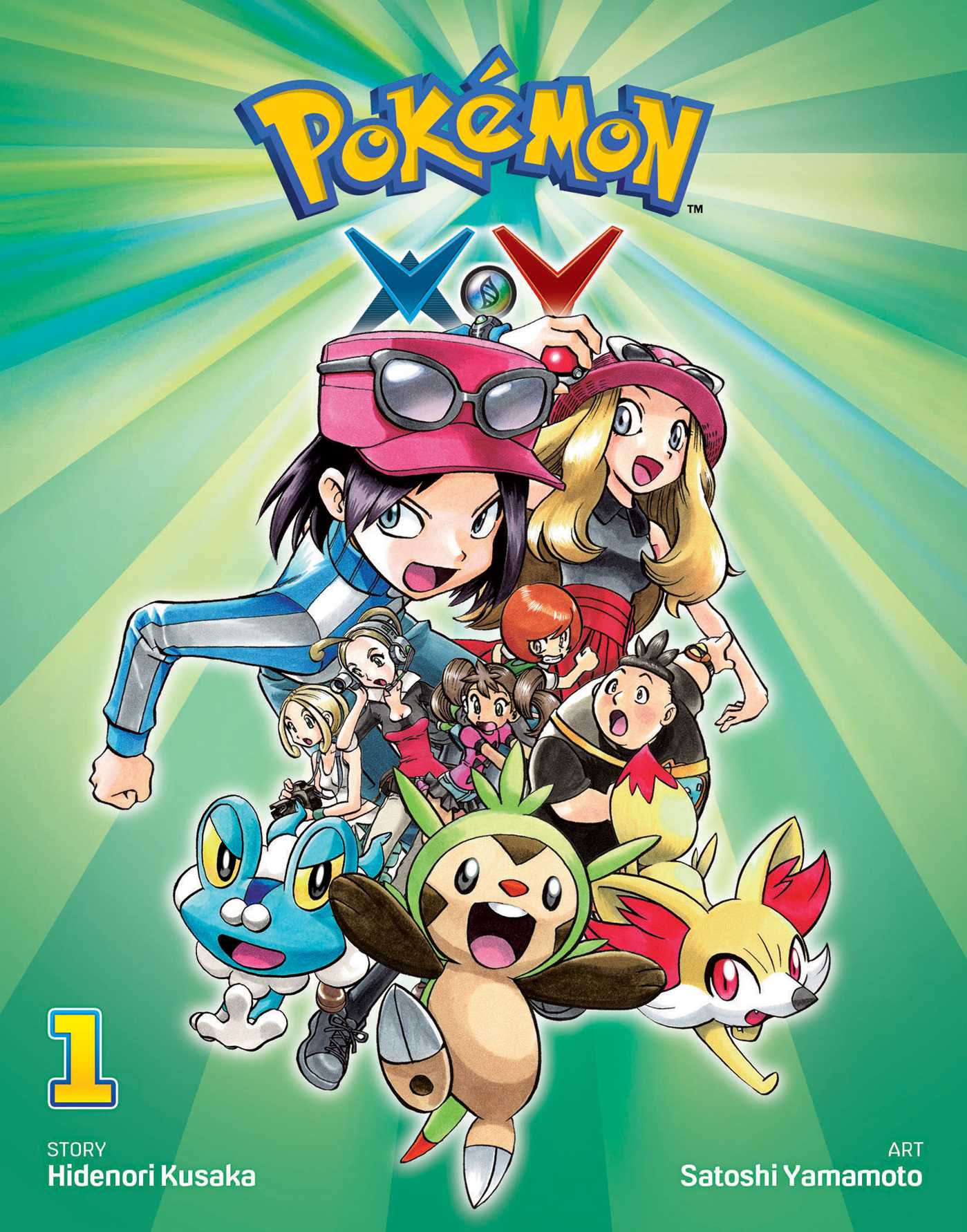 ポケットモンスターy Pokémon X•Y, Vol. 1 by Hidenori Kusaka | Firestorm Books