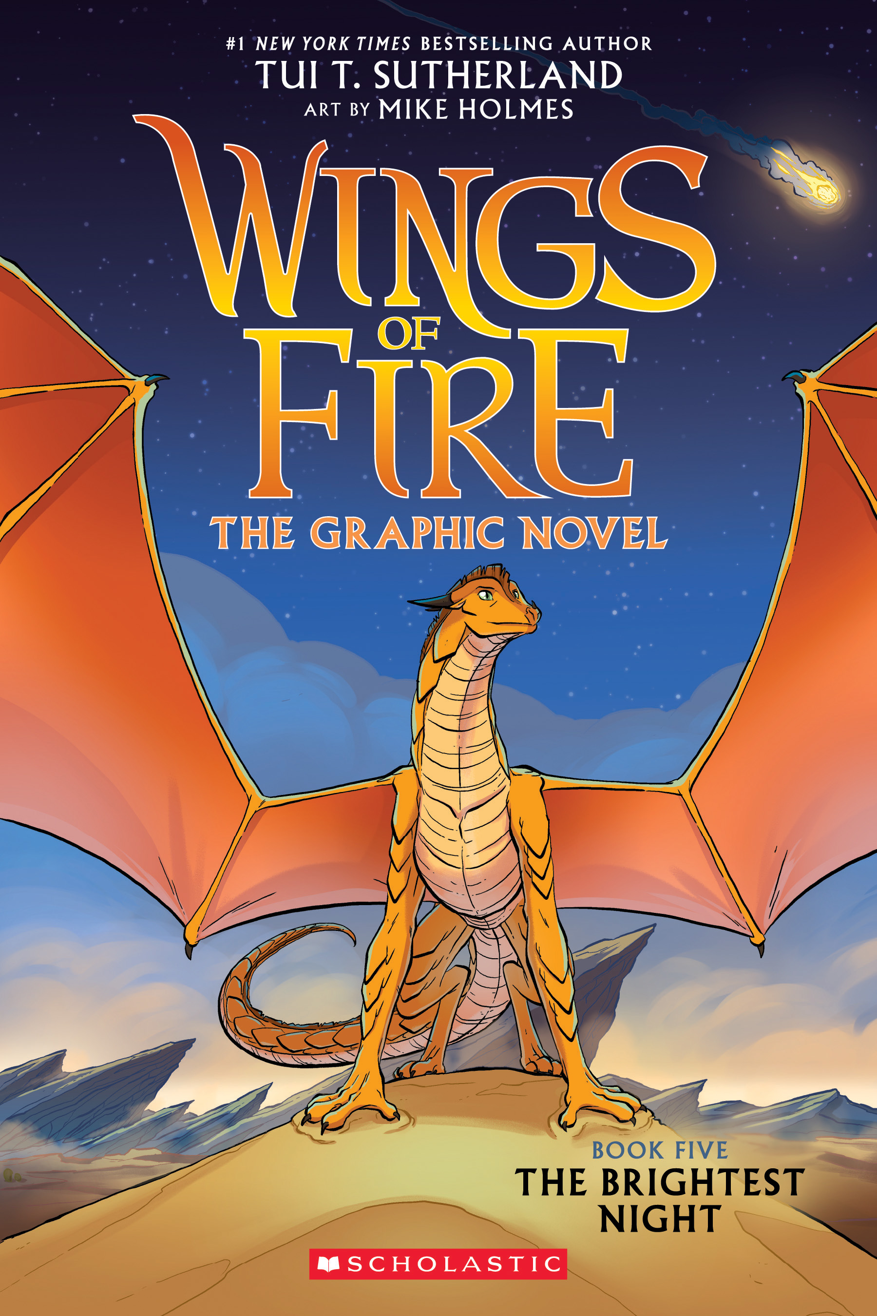 The Brightest Night Wings Of Fire Graphic Novel 5 By Tui T   17181BrightestNightWingsofFir 